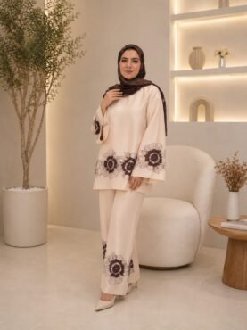 Floral Elegance Two-Piece Set