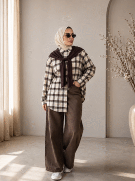 Classic Check Tunic Set